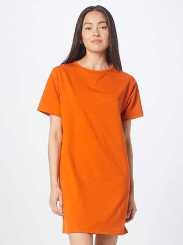 ABOUT YOU Sukienka 'Carolina' w kolorze pomarańczowy: przód