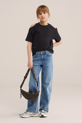 WE Fashion Футболка в Черный