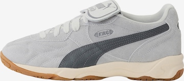 Sneaker low 'King' de la PUMA pe gri: față