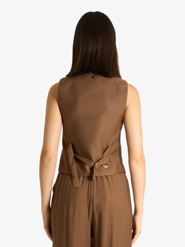 Gilet da completo di Dixie in marrone