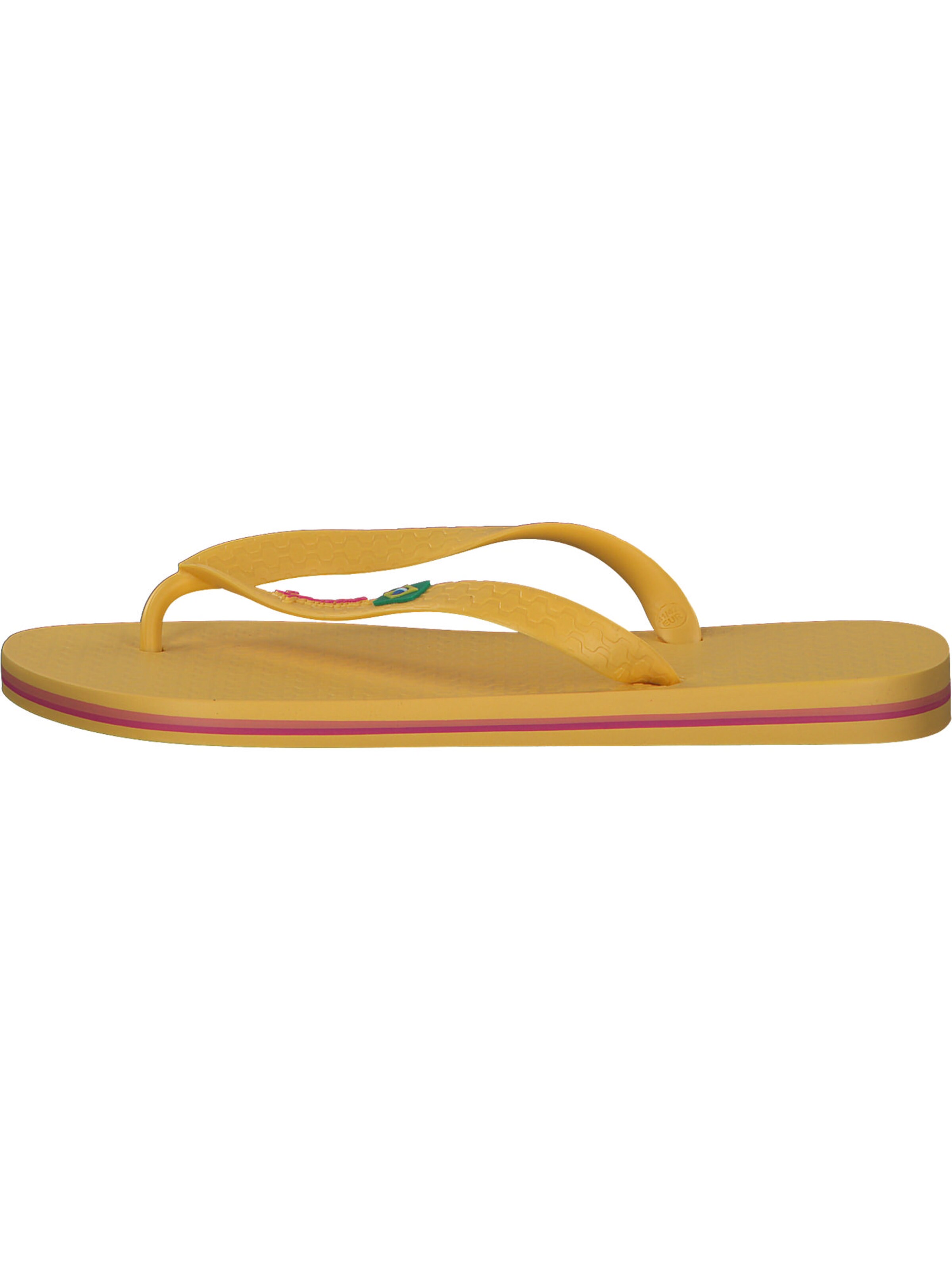 Ipanema Teenslipper 'Classic Brasil II Fem 80408' in Geel
