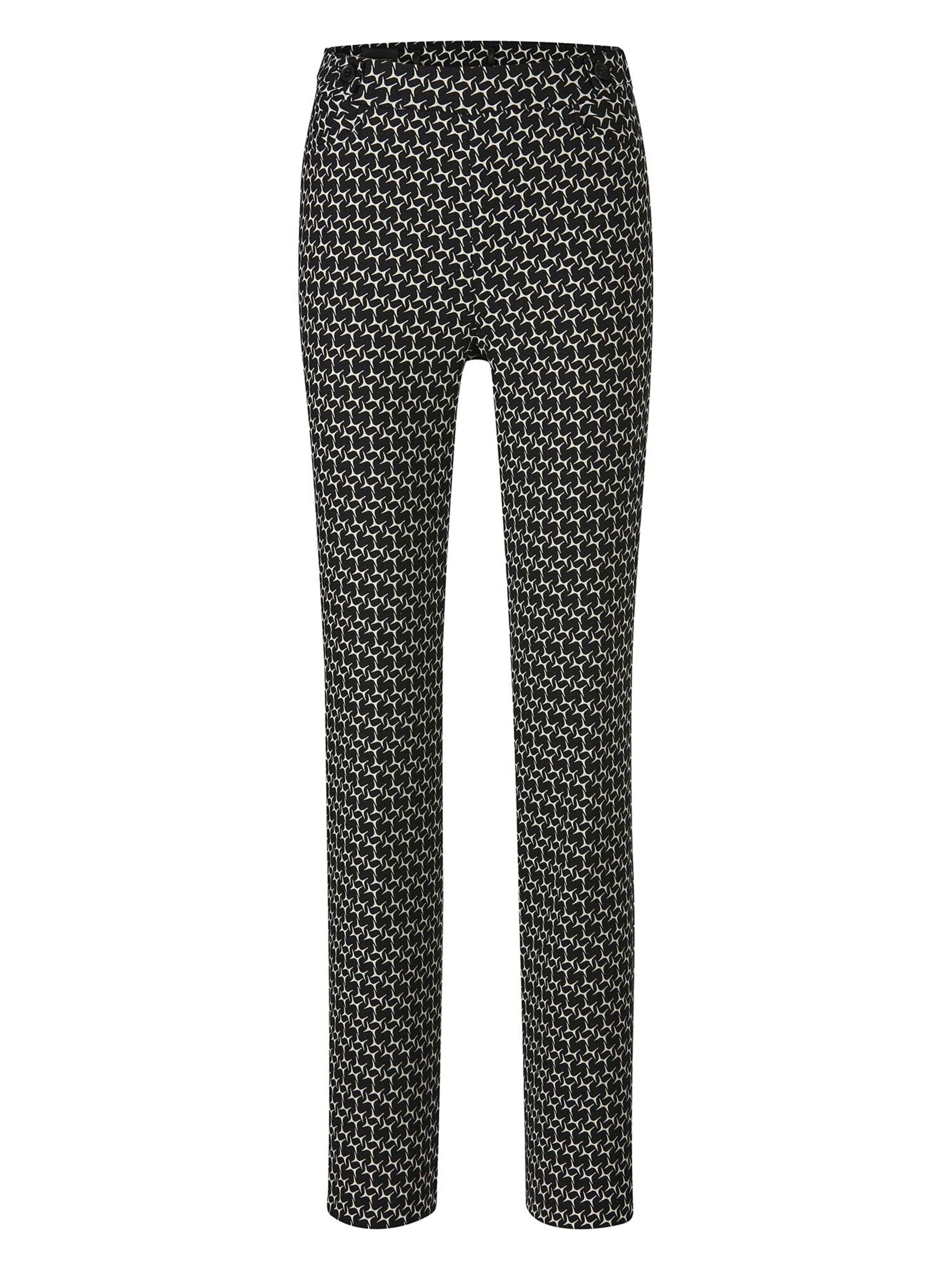 MADELEINE Pantalon en noir / blanc, Vue avec produit