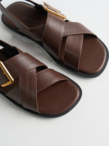 Camomilla Italia Sandaal 'Siria' in Bruin