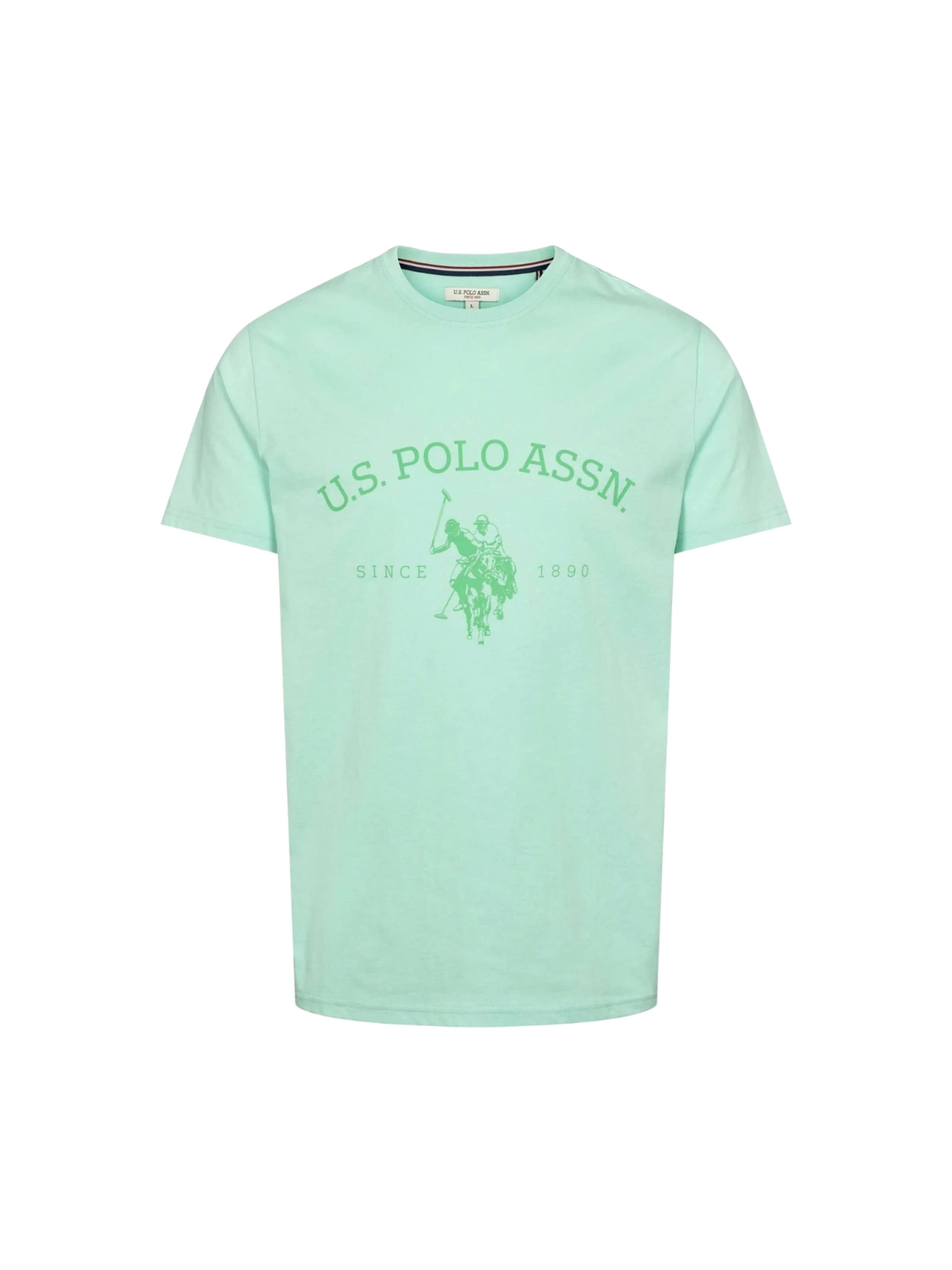 U.S. POLO ASSN. Paita 'UMARCHIBALD' värissä vihreä: etupuoli