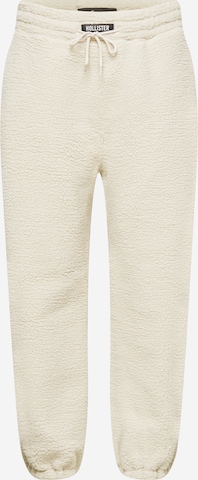 HOLLISTER Tapered Pants 'APAC' in White: front