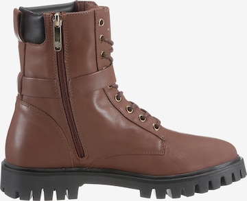 TOMMY HILFIGER Stiefelette in Braun