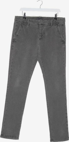 Dondup Pants in 33 in Grey: front