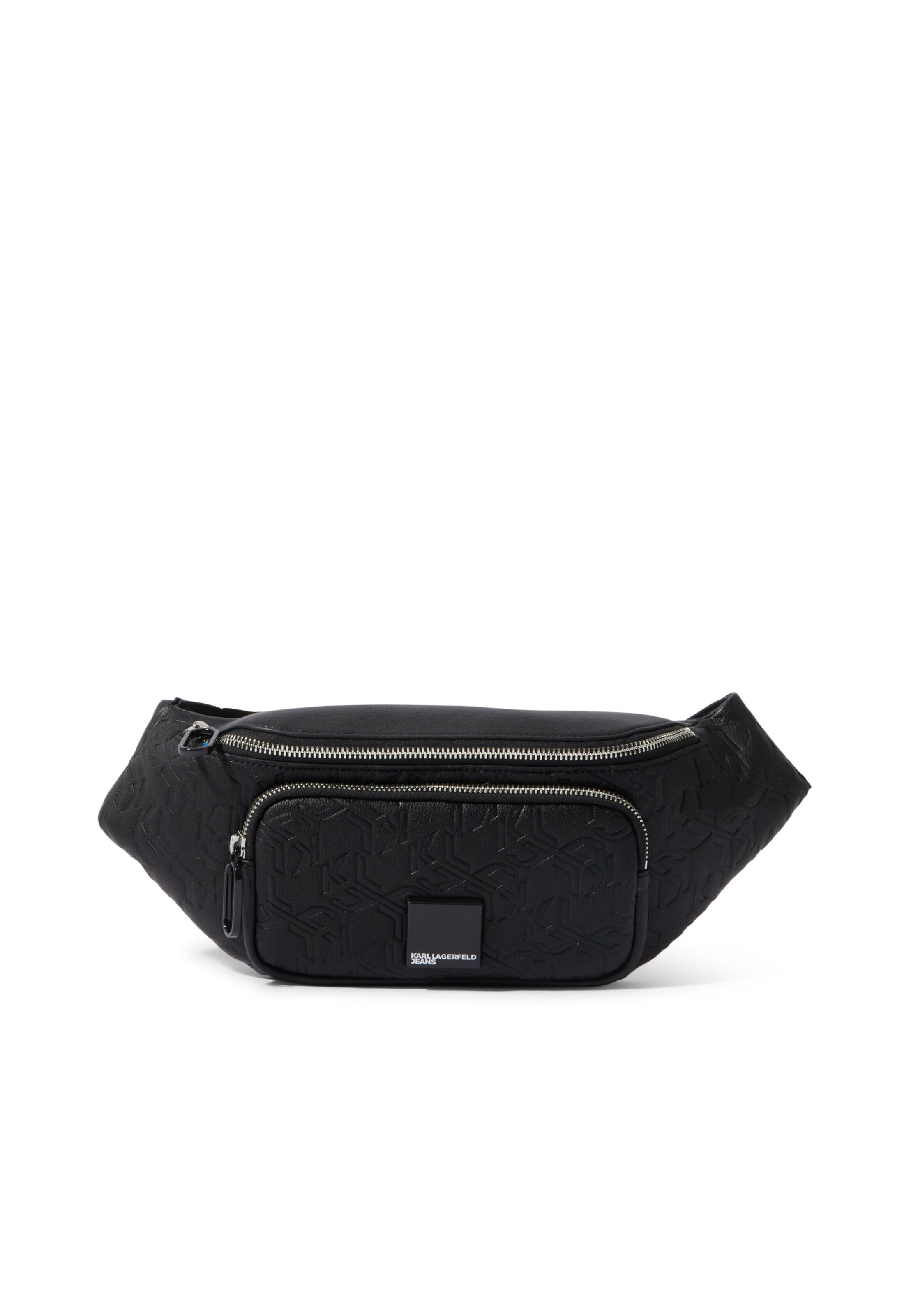 KARL LAGERFELD JEANS Belt bag in Black: front