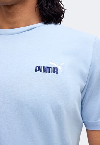 PUMA - Camisa funcionais ''ESS No. 1' em azul