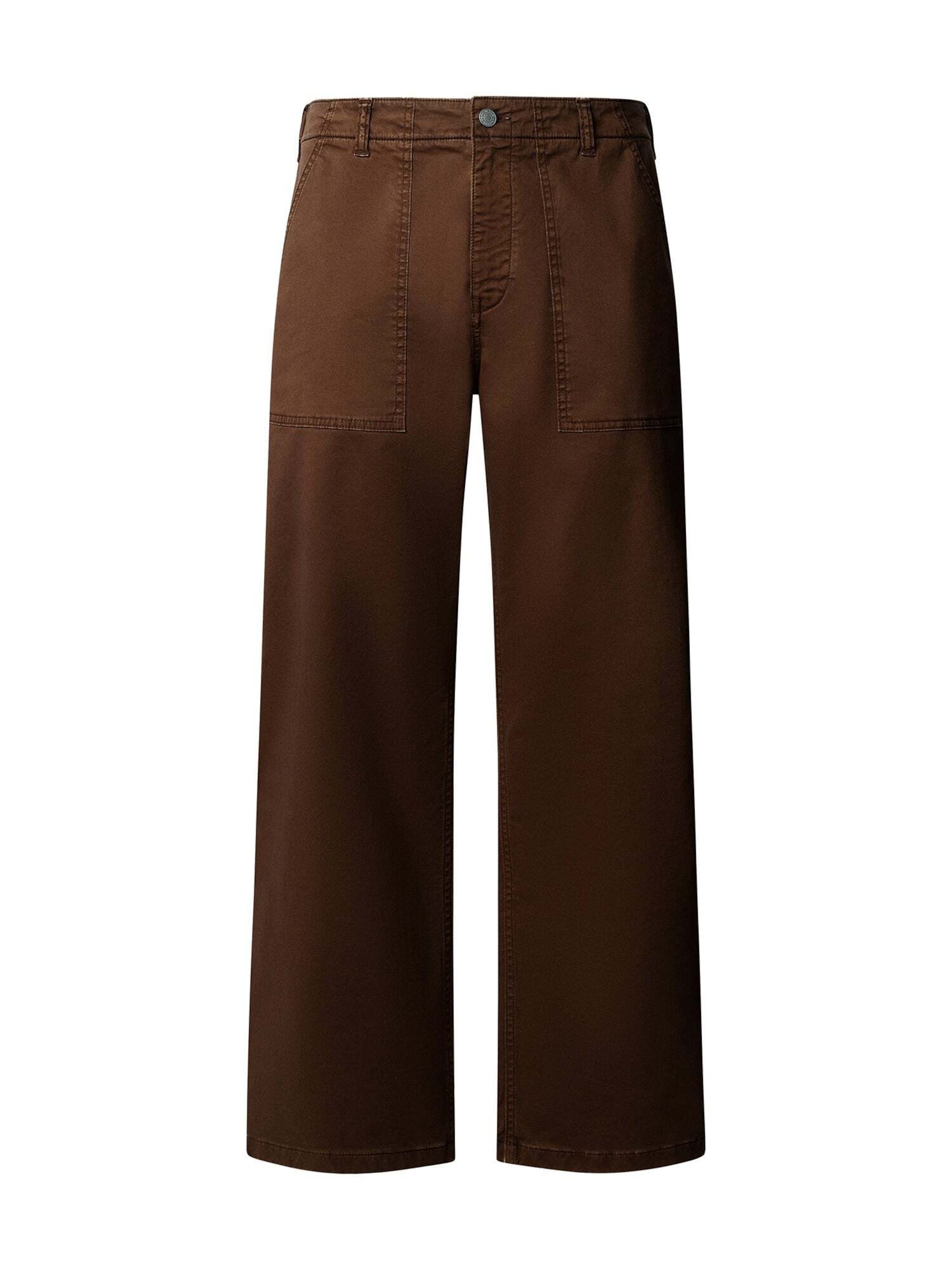 Loosefit Pantaloni chino di Pepe Jeans in marrone: frontale