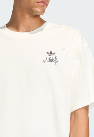T-Shirt 'Supper Club' ADIDAS ORIGINALS en blanc