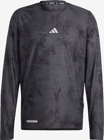 T-Shirt fonctionnel 'Ultimate' ADIDAS PERFORMANCE en gris : devant