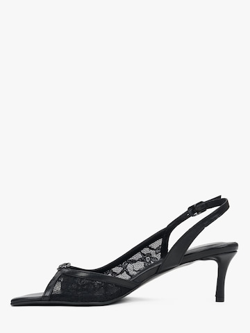 Estro Riemensandale '30-6184'‌‌‌ in Schwarz