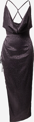 Misspap Klänning i svart: framsida