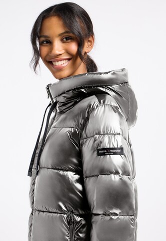 Frieda & Freddies Winter Jacket in Silver