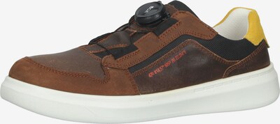 SUPERFIT Sneakers in Brown / Yellow, Item view
