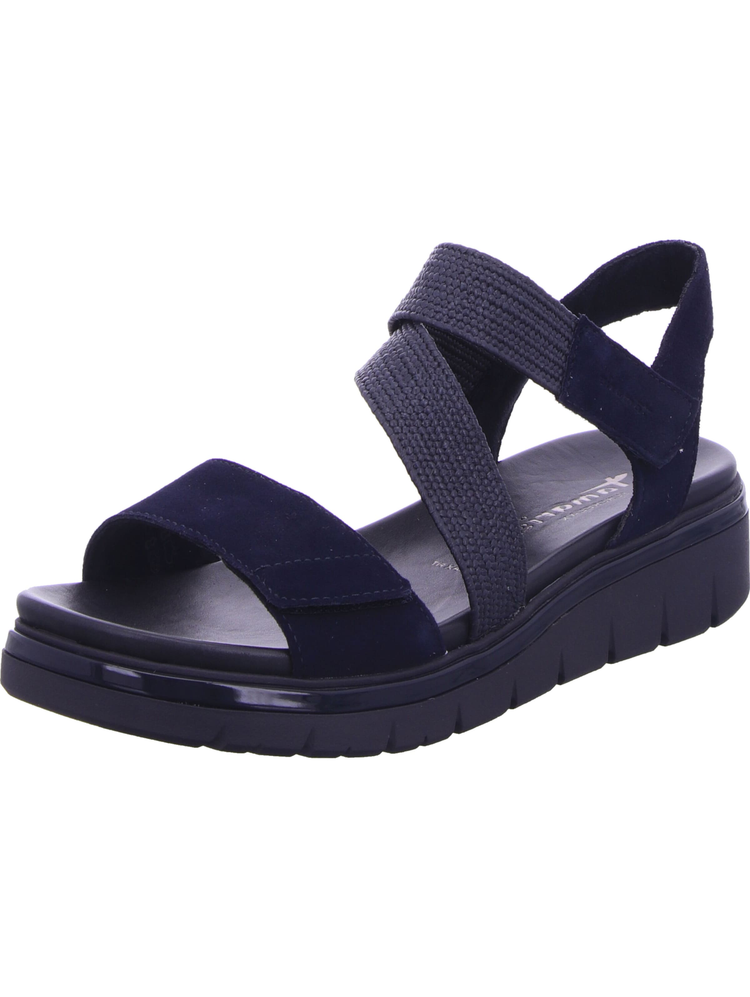 Tamaris Sandale in Blau: Vorderseite