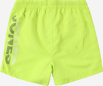 Shorts de bain 'Fiji' Jack & Jones Junior en vert