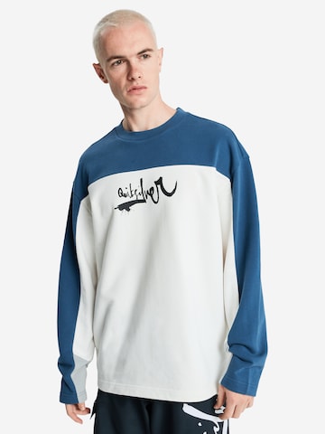 QUIKSILVER Collegepaita 'YG Factor' värissä valkoinen: etupuoli