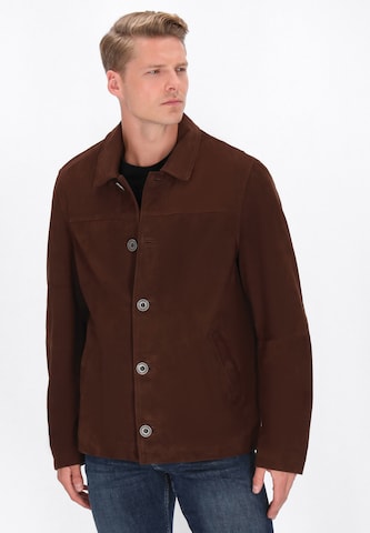 DreiMaster Vintage - Chaqueta de entretiempo en marrón: frente