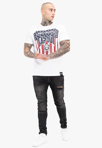 Tapout Bluser & t-shirts 'Tapericano' i hvid