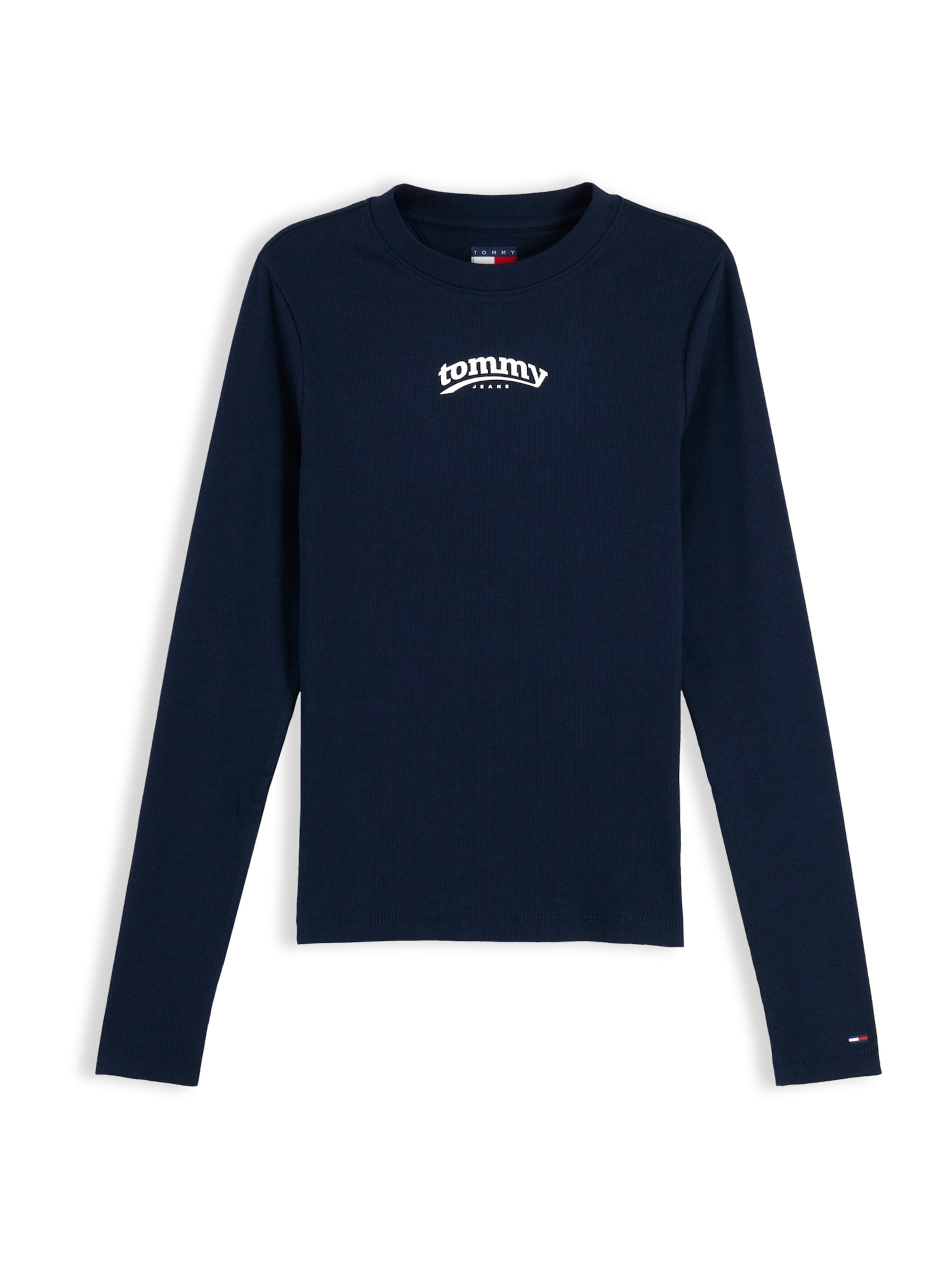 Tommy Jeans Μπλουζάκι 'ESS' σε μπλε: μπροστά