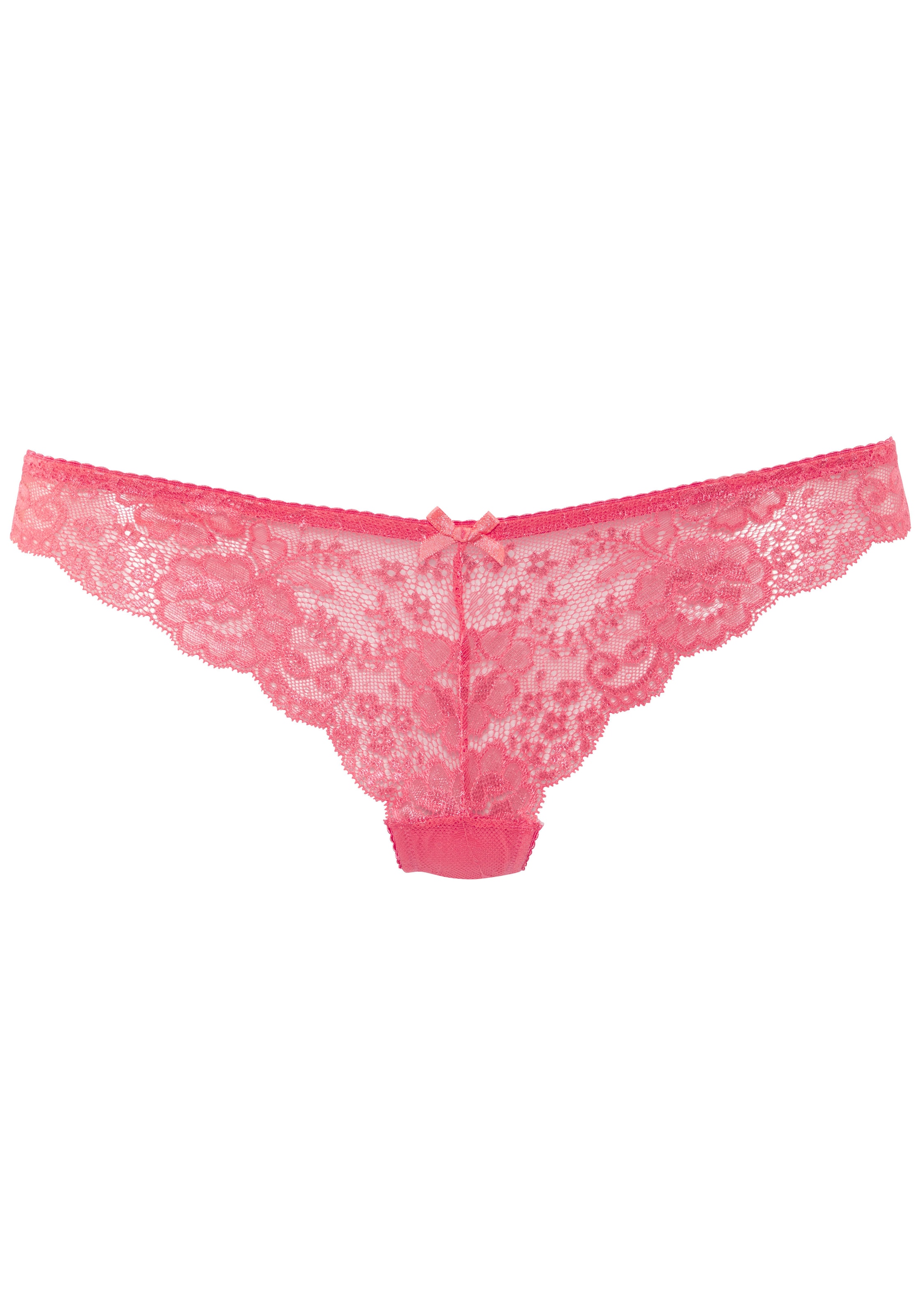 LASCANA Normalny krój Stringi w kolorze różowy: przód