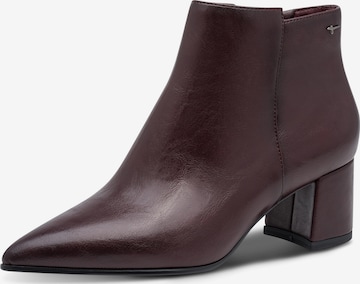 Ankle boots di Tamaris in rosso: frontale