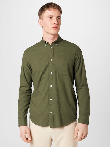 minimum Regular fit Button Up Shirt 'Jay' in Green: front
