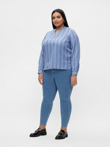 EVOKED Bluse 'Etna' in Blau