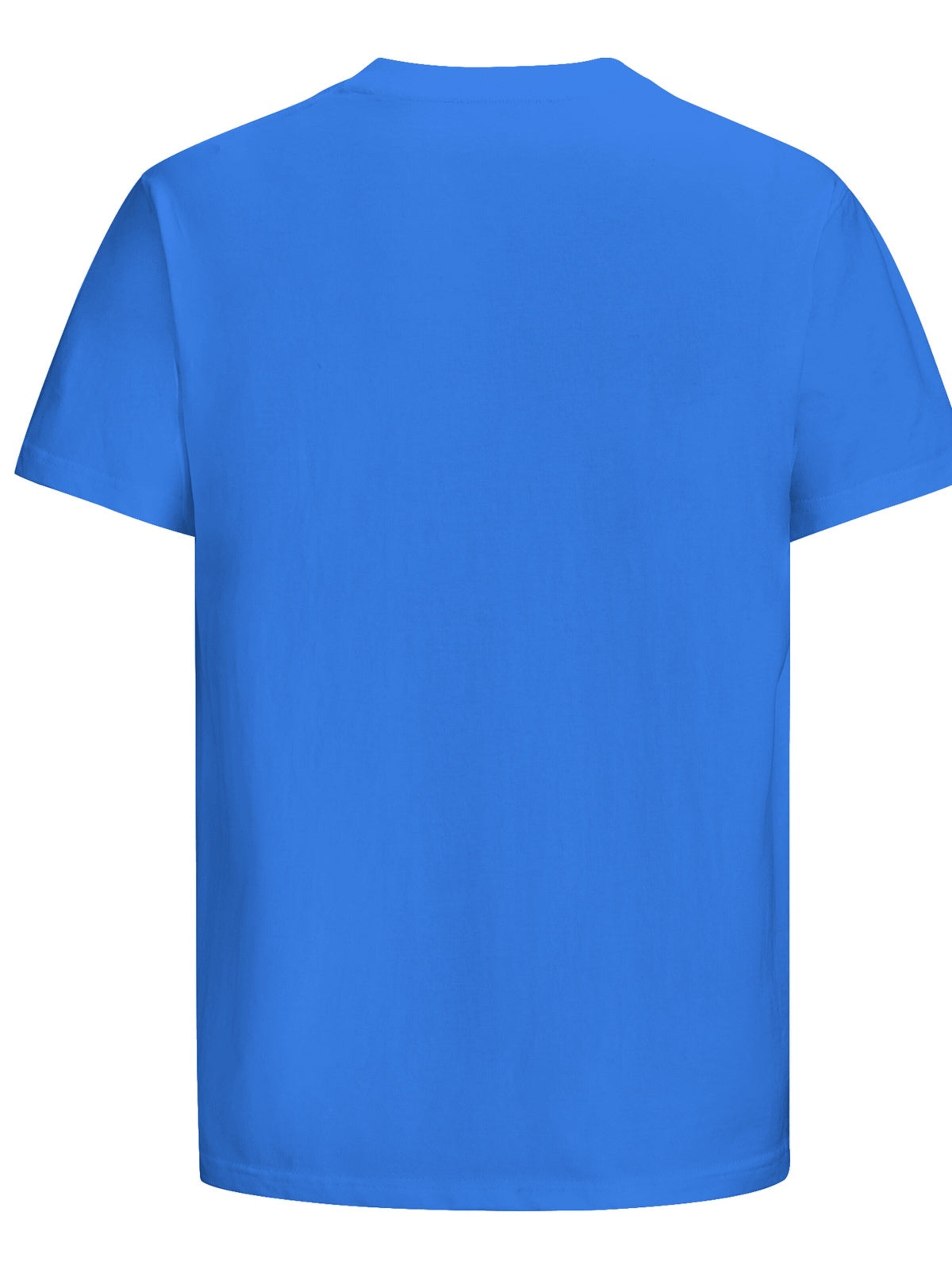 HUSKSWARE Shirt 'Grafik'‌‌‌‌‌‌‌‌ in Blau