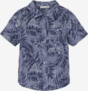 NAME IT - Ajuste regular Camisa 'FERINAN' en azul: frente