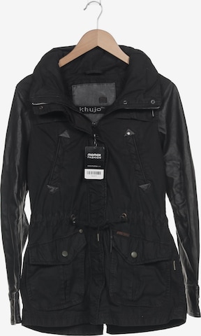 khujo Jacke S in Schwarz: Vorderseite