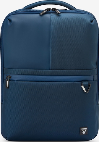 Roncato Backpack 'Trial' in Blue: front