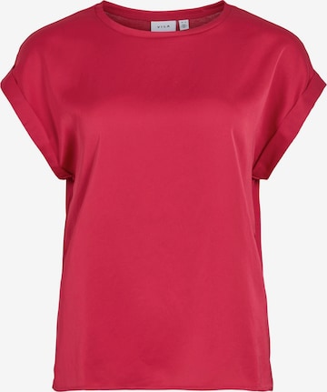 VILA T-Shirt 'VIEllette' in Pink: Vorderseite