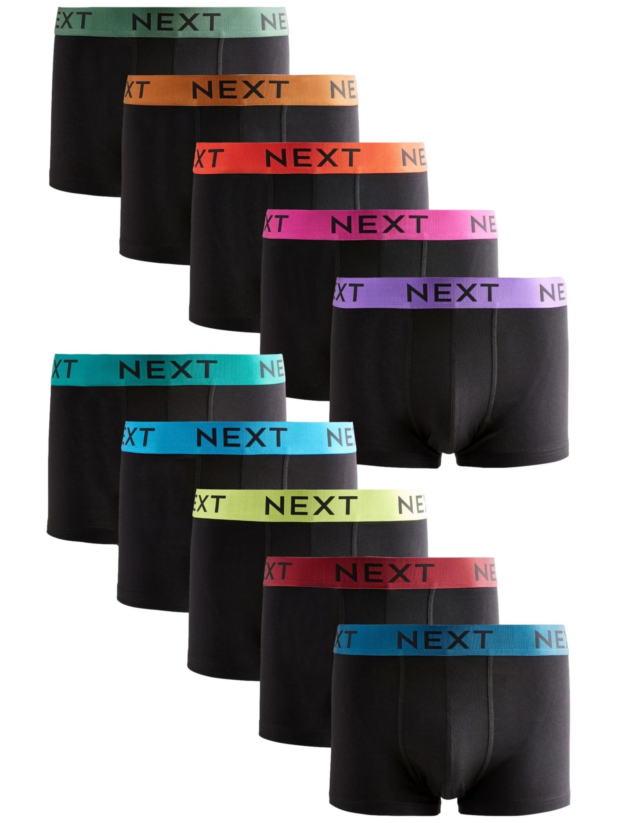 Boxers Next en noir : devant