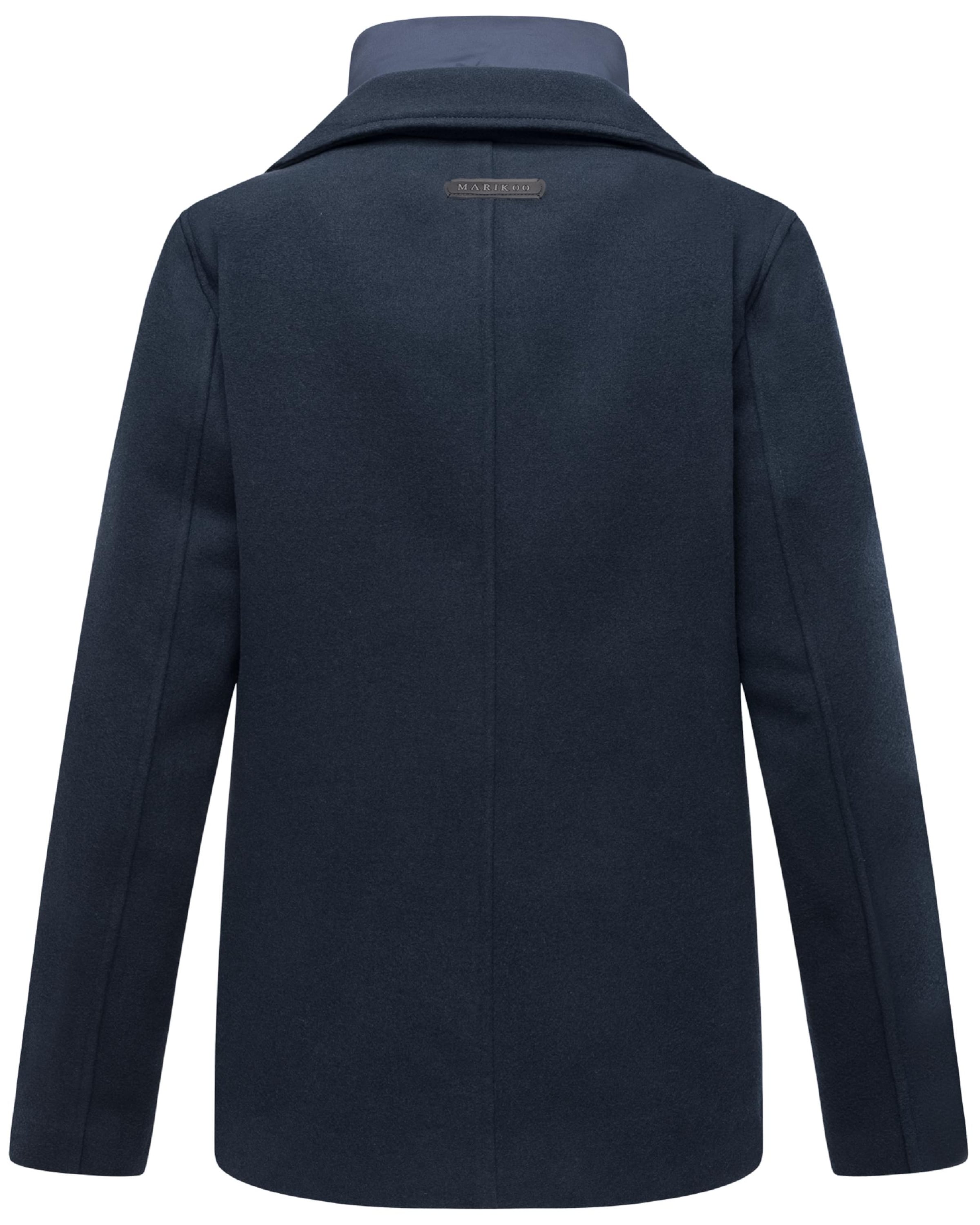 MARIKOO Płaszcz przejściowy w kolorze niebieski