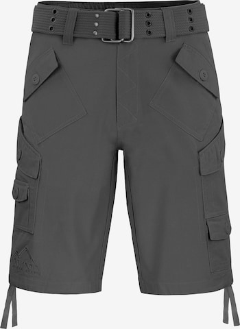 Regular Pantalon outdoor 'Sonora' normani en gris : devant