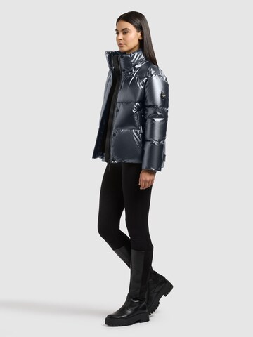 khujo Winterjas 'Devina3' in Blauw