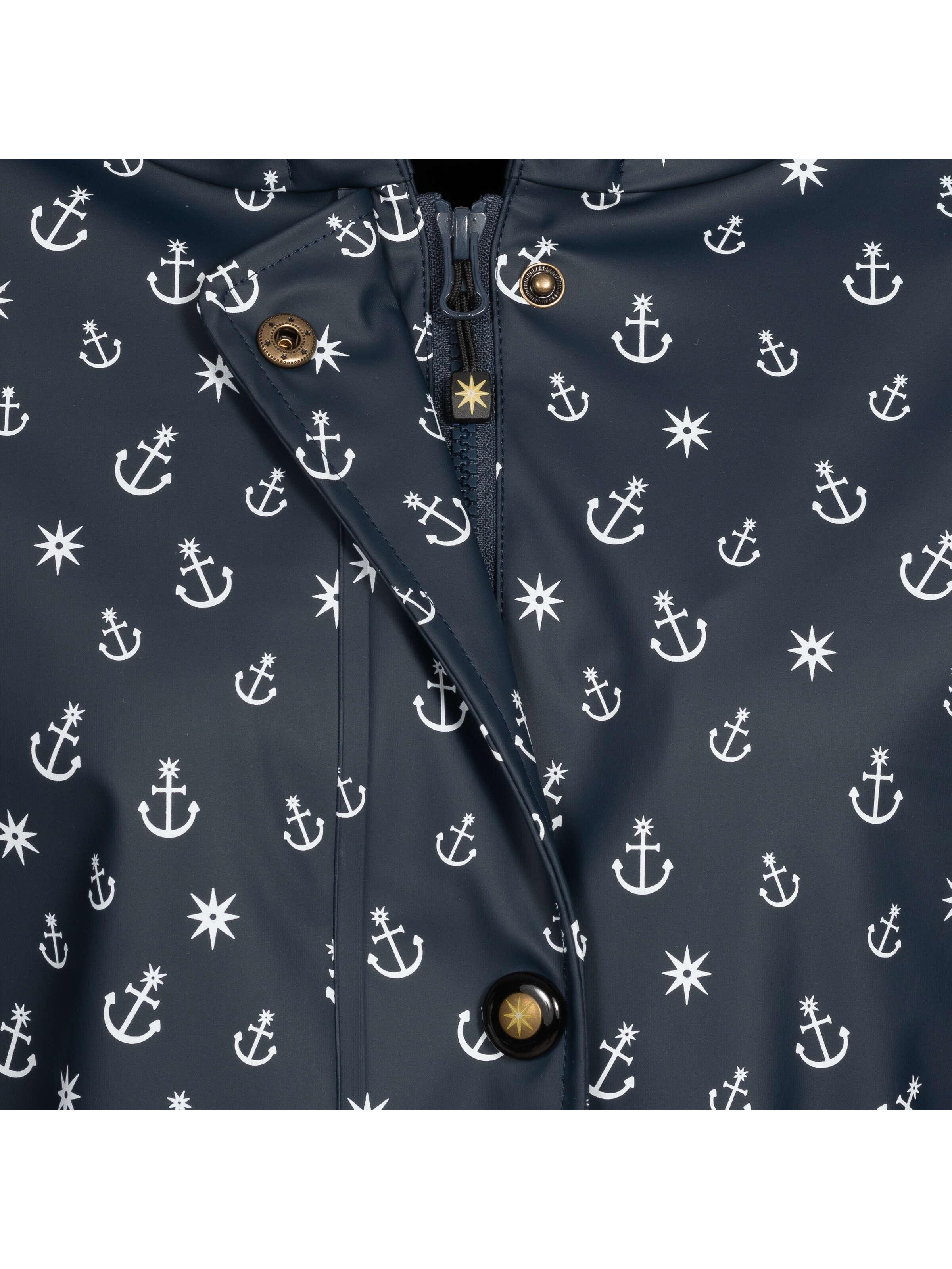 ankerglut Outdoor jacket 'Friesennerz ANKERGLUTWOLKE WMN' in Blue