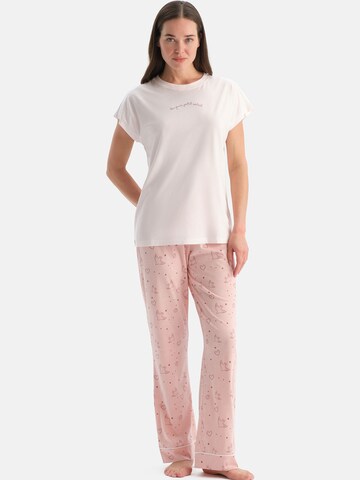 Dagi Pyjama in Pink: Vorderseite