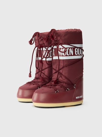 MOON BOOT Snowboots in Rot