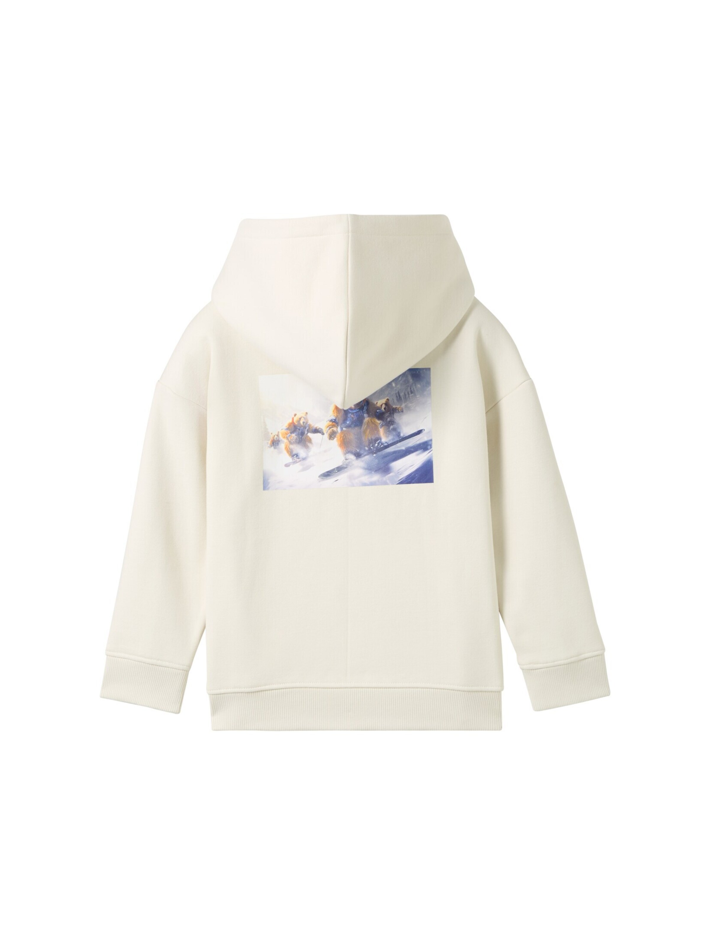 TOM TAILOR Sweatshirt in Weiß