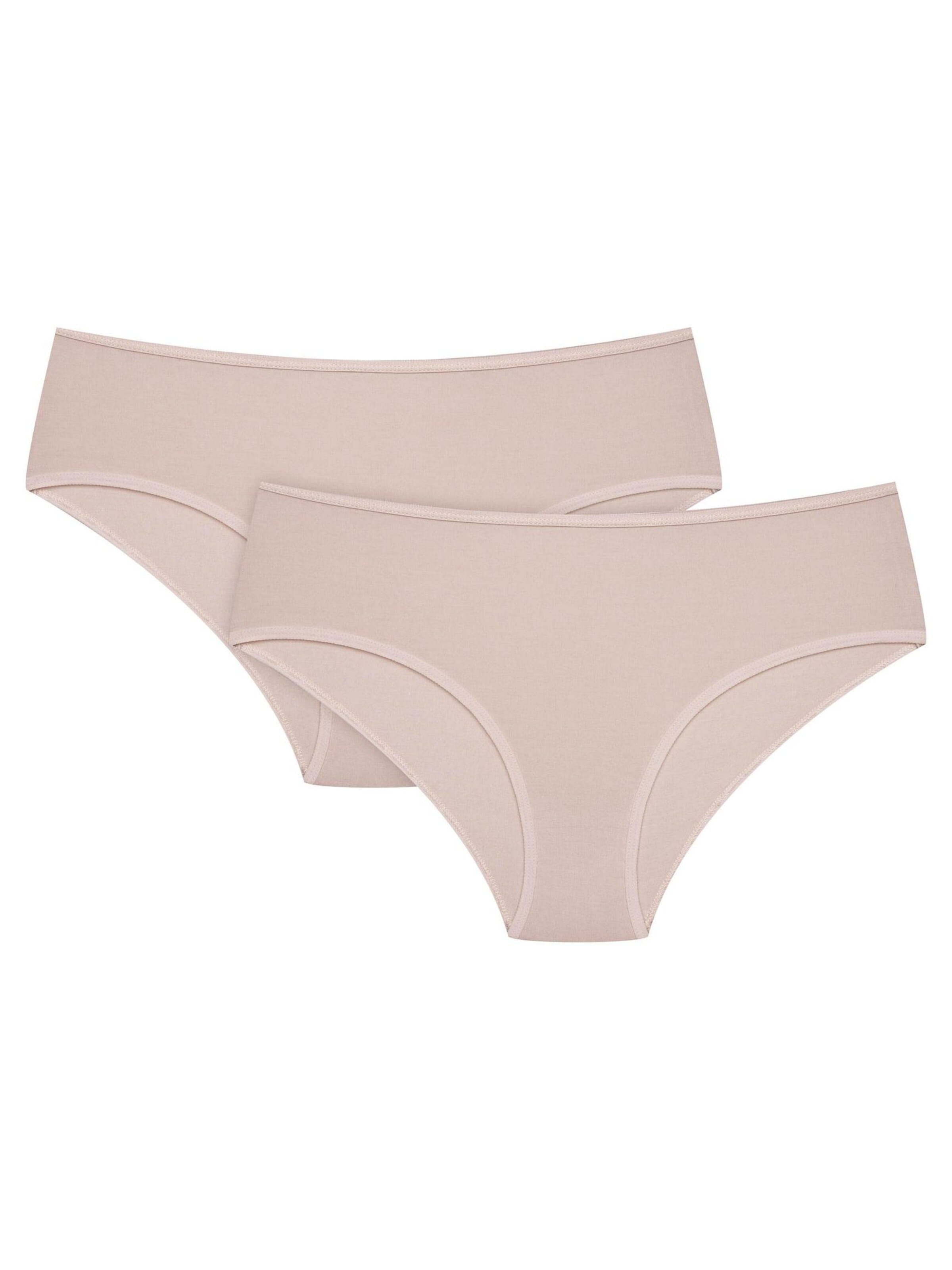 Henderson Panty 'Hipster Blue im 2er Pack, hüftiger Sitz, Viskose Jersey'‌‌‌ in Beige: Vorderseite