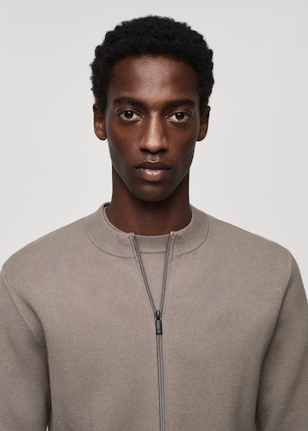 MANGO MAN Between-Season Jacket 'Luxusc' in Grey