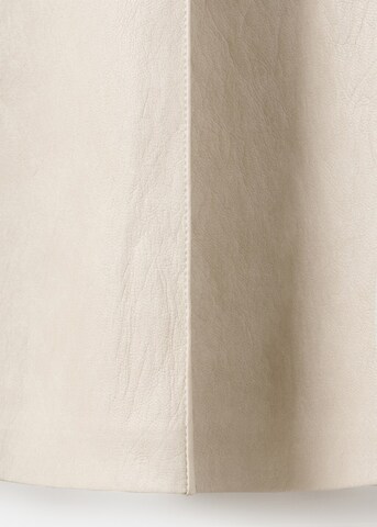 MANGO Skirt 'Sia' in Beige