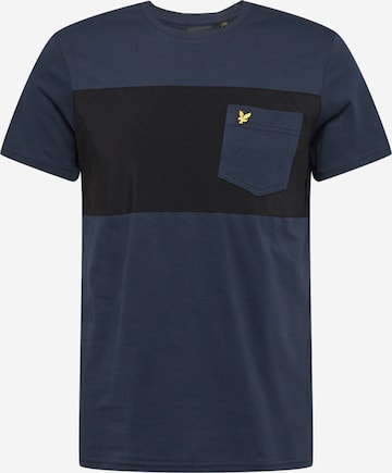 Lyle & Scott Shirt in Blauw: voorkant