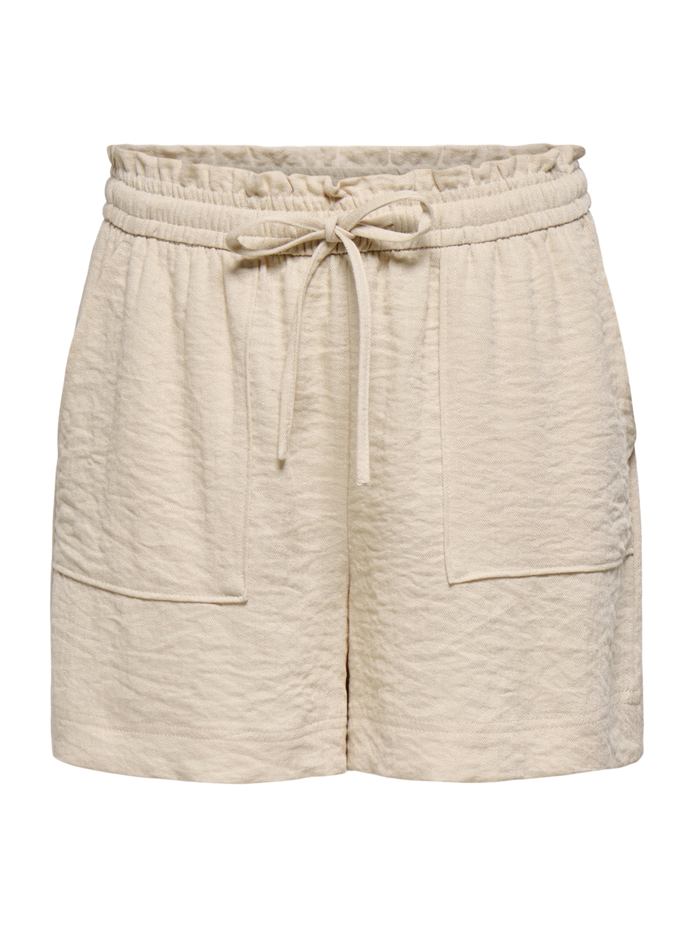 JDY Regular Trousers 'JDYMILLE' in Beige: front