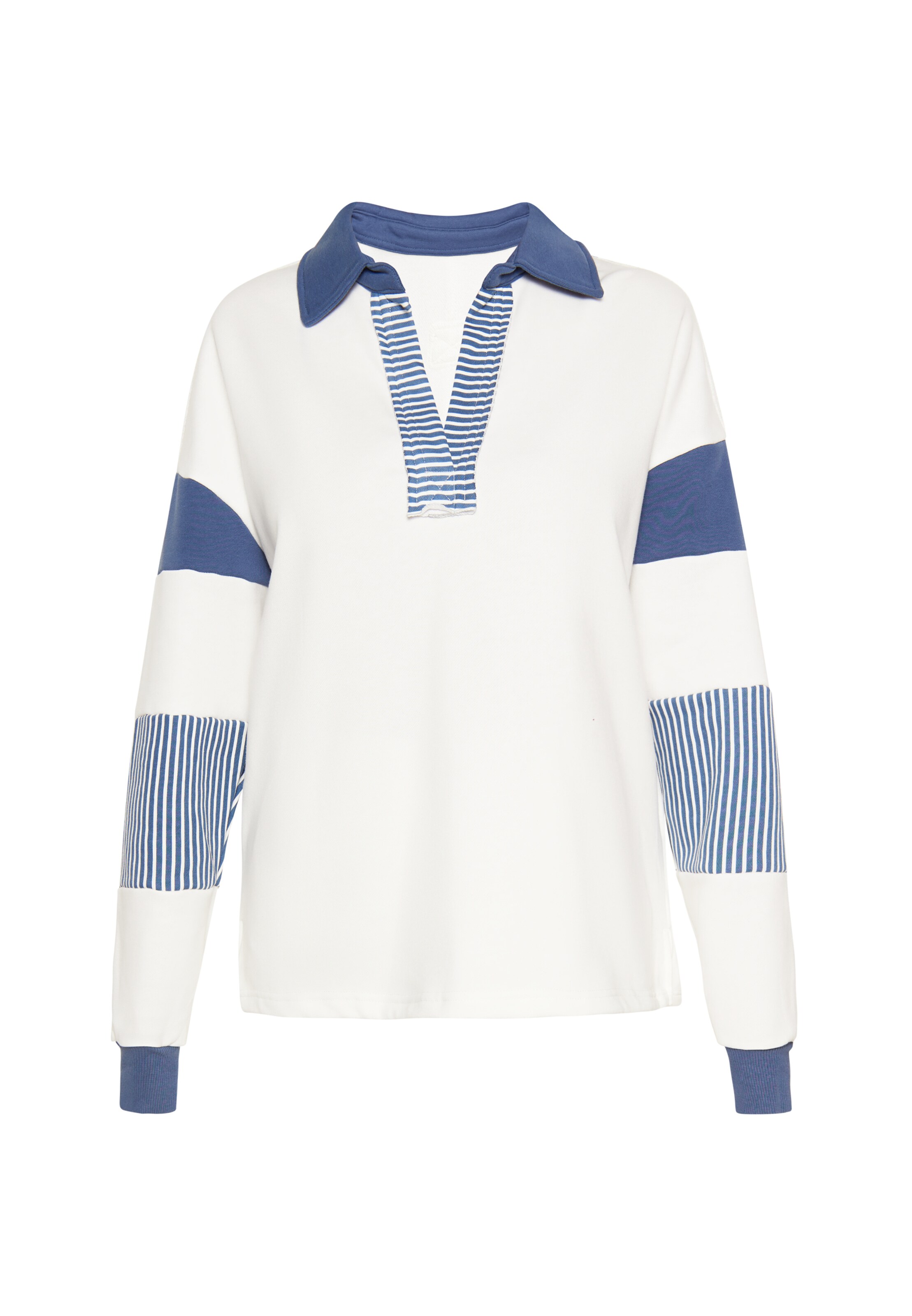 Sweat-shirt SANIKA en blanc : devant