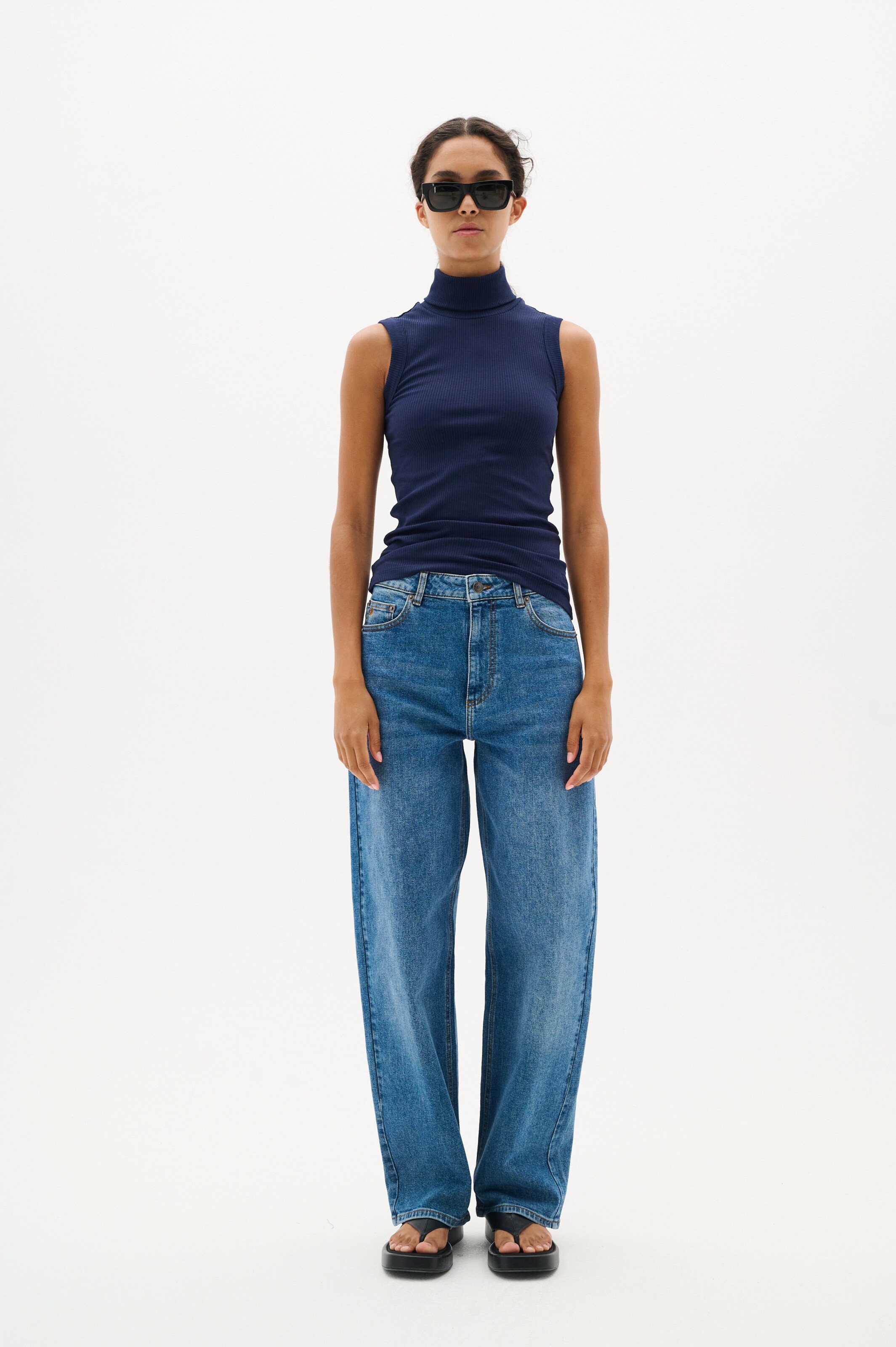 InWear - Top 'Dagna' em azul